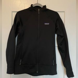 Patagonia polartec black full zip jacket